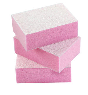 Pink Mini Buffing Block 150/150 Grit 50pk